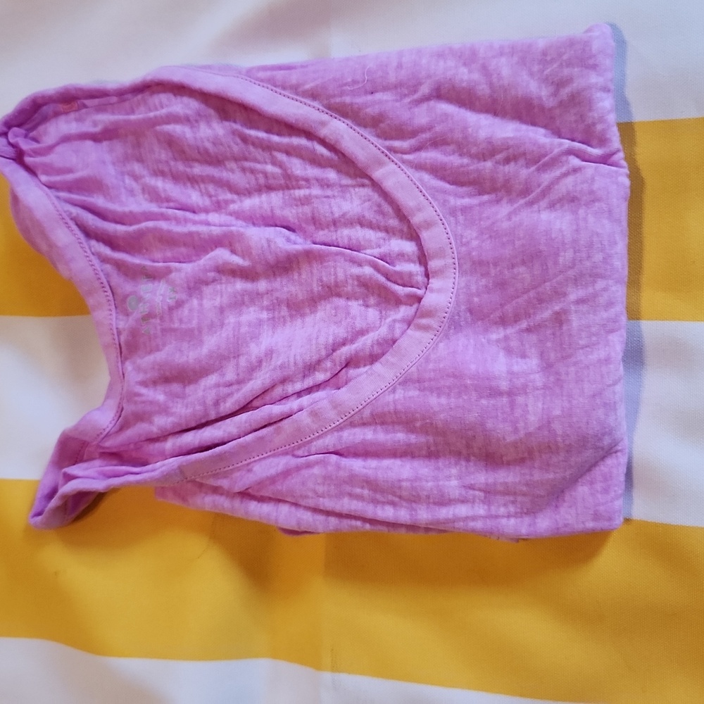 Athleta Purple Heathered Tee